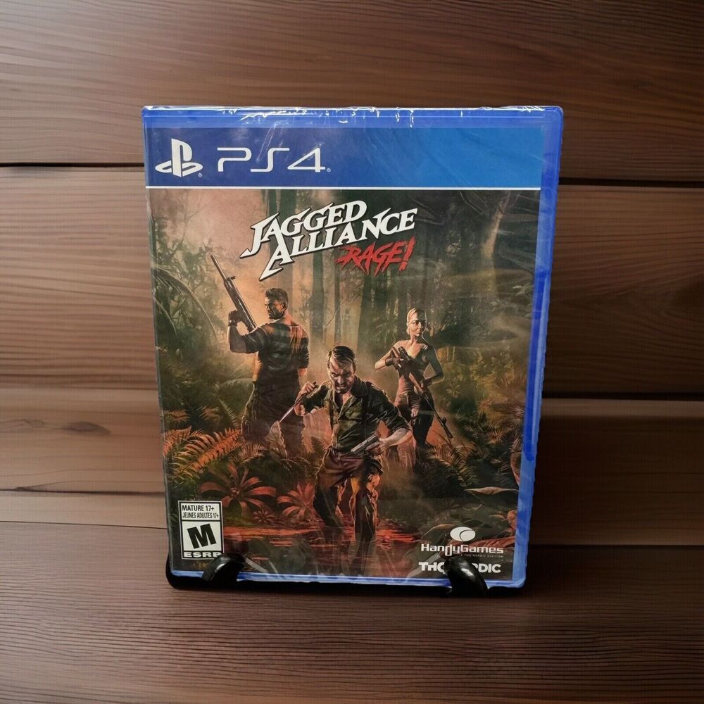 Jagged Alliance: Rage! PS4 Sony PlayStation 4 Tactical RPG THQ Nordic New Sealed
